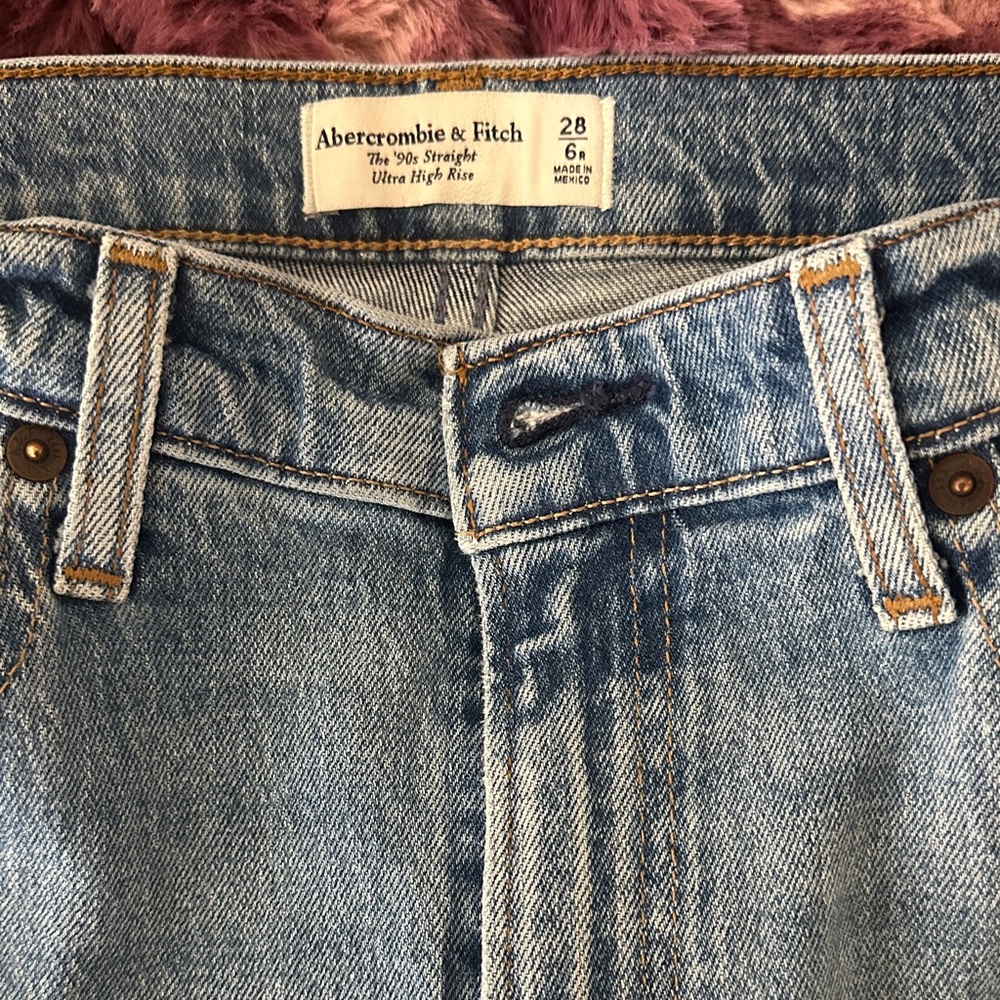 Abercrombie & Fitch Light Blue Denim Jeans